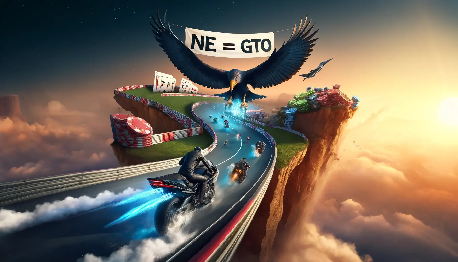 Nash equilibrium and GTO are the same